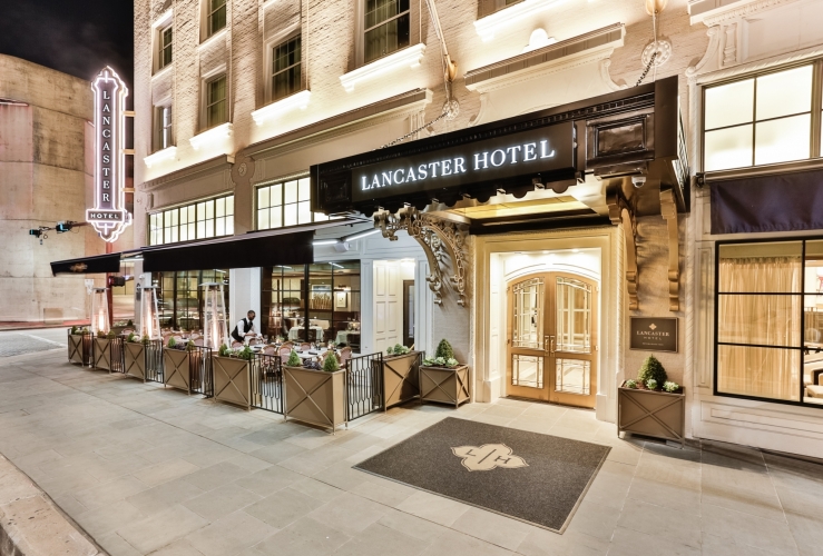 Historic Hotel In Downtown Houston Tx The Lancaster Hotel - 